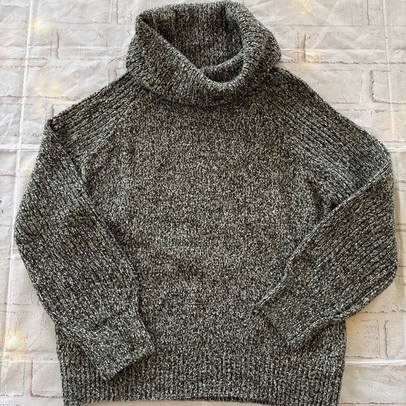 Nine West Marbled Knit Chunky Turtleneck  Sweater- Size L NWOT - Picture 1 of 5